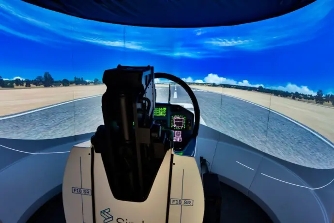 simulador experiencia en combate aviation group